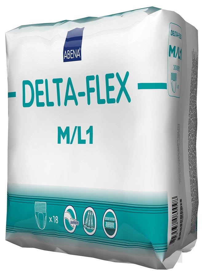 Abena Delta-Flex Protective Underwear, Level 1, (Small To Extra Large Sizes) Medium/Large, 18 Count - Image 3